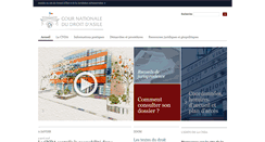 Desktop Screenshot of cnda.fr